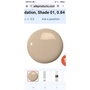 Japonesque Luminous Foundation Shade 01  NWT